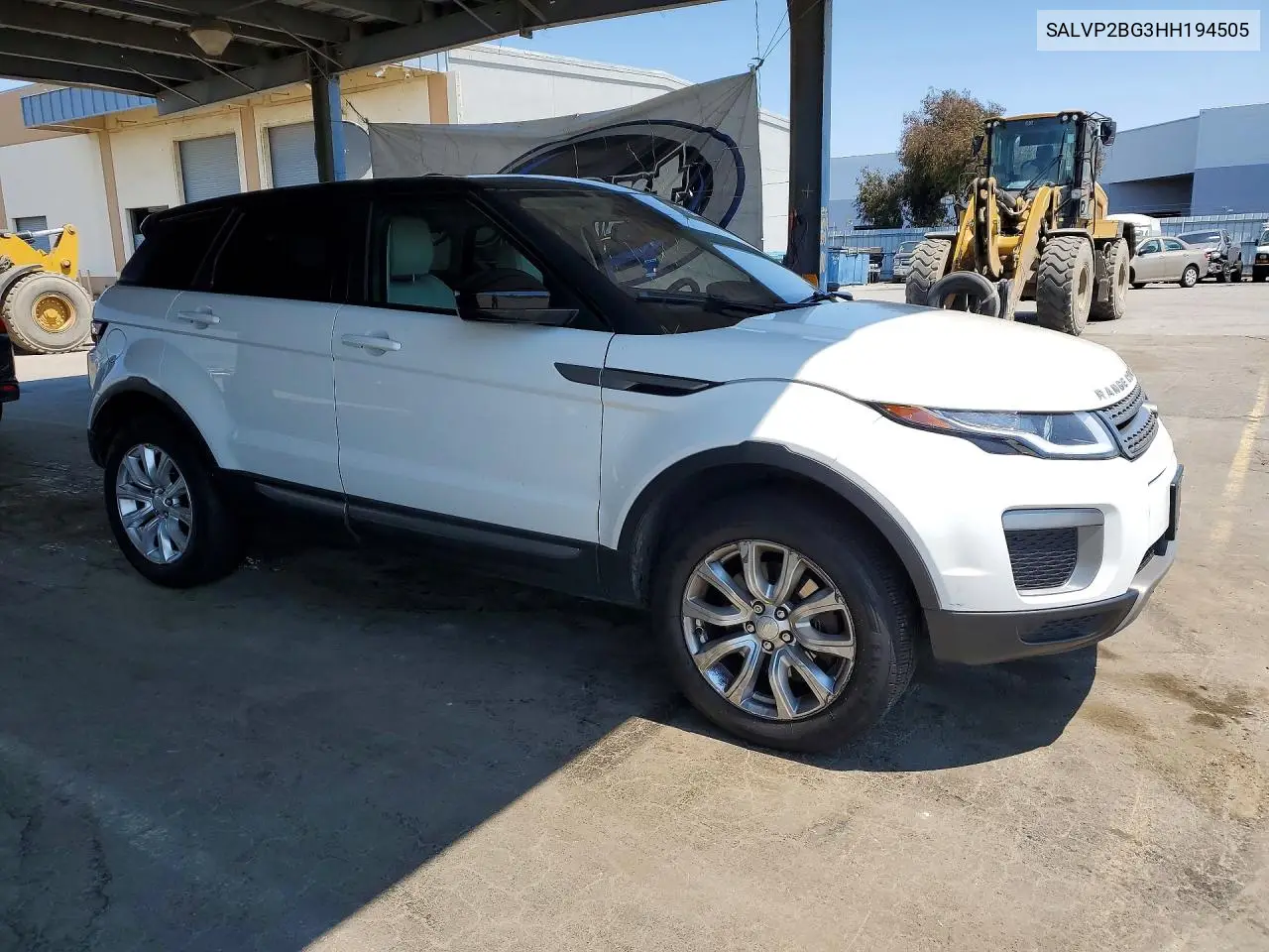 2017 Land Rover Range Rover Evoque Se VIN: SALVP2BG3HH194505 Lot: 57969406
