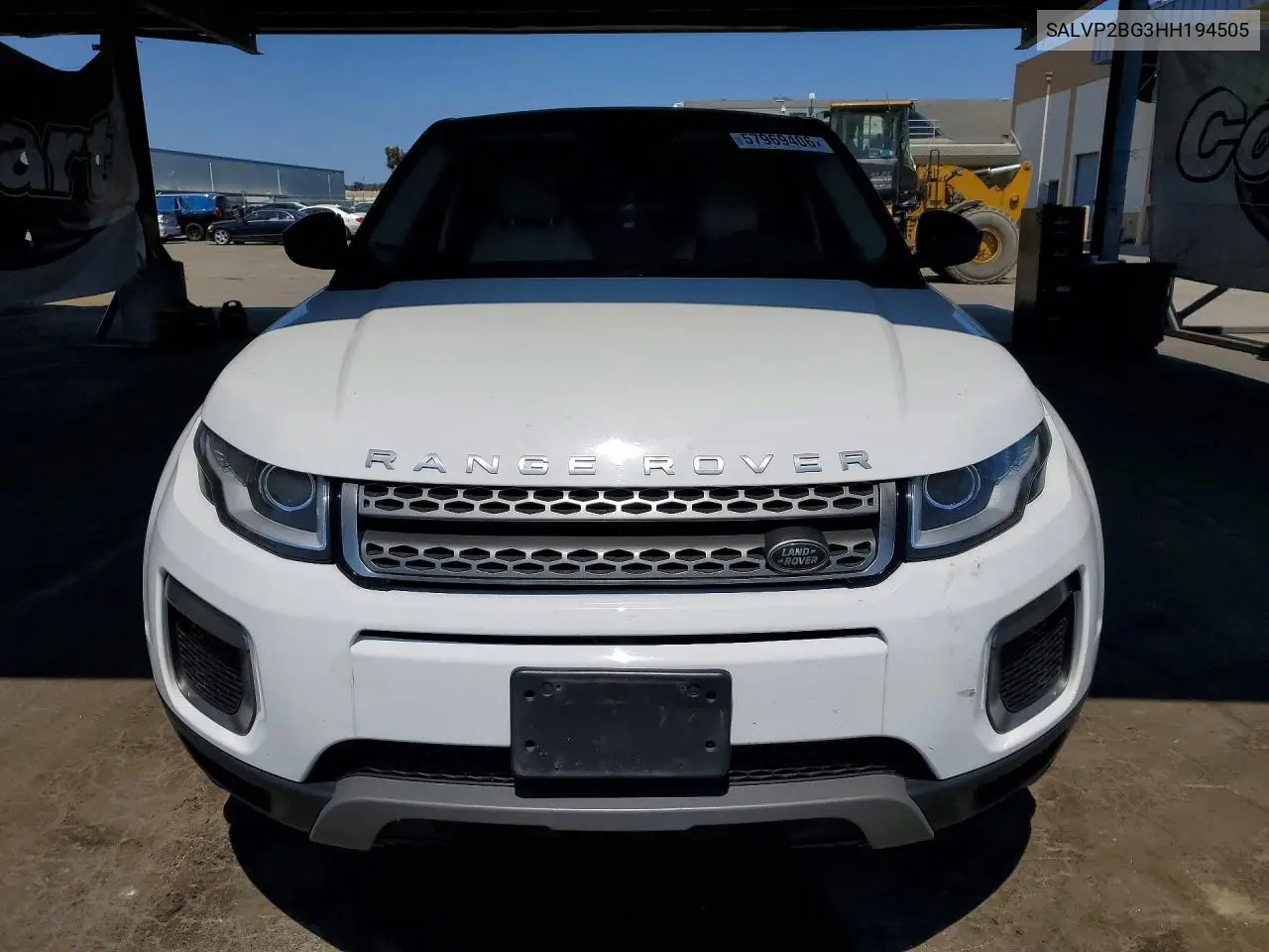 2017 Land Rover Range Rover Evoque Se VIN: SALVP2BG3HH194505 Lot: 57969406
