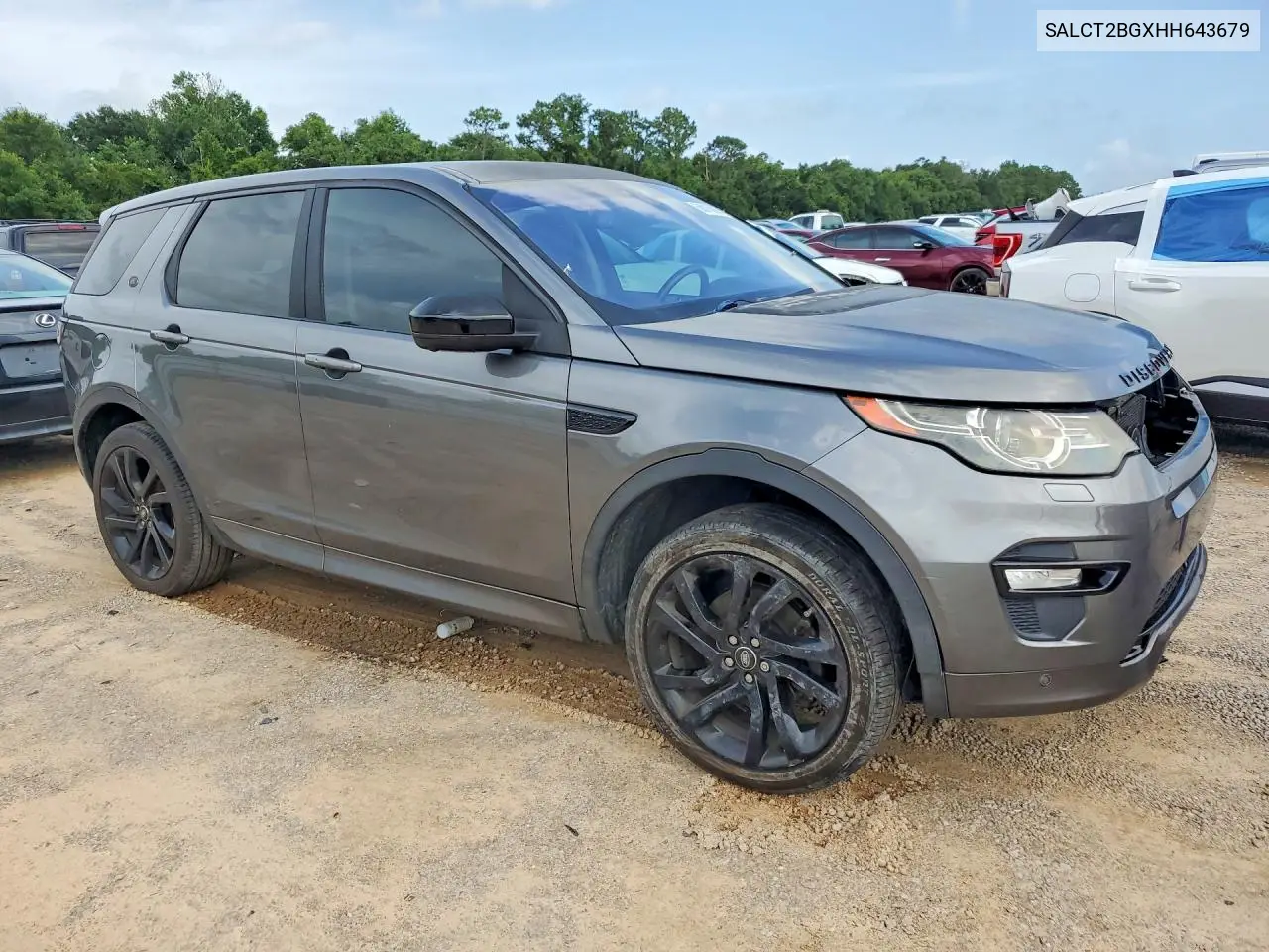 2017 Land Rover Discovery Sport Hse Luxury VIN: SALCT2BGXHH643679 Lot: 58016086