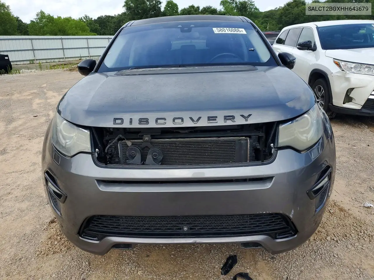 2017 Land Rover Discovery Sport Hse Luxury VIN: SALCT2BGXHH643679 Lot: 58016086