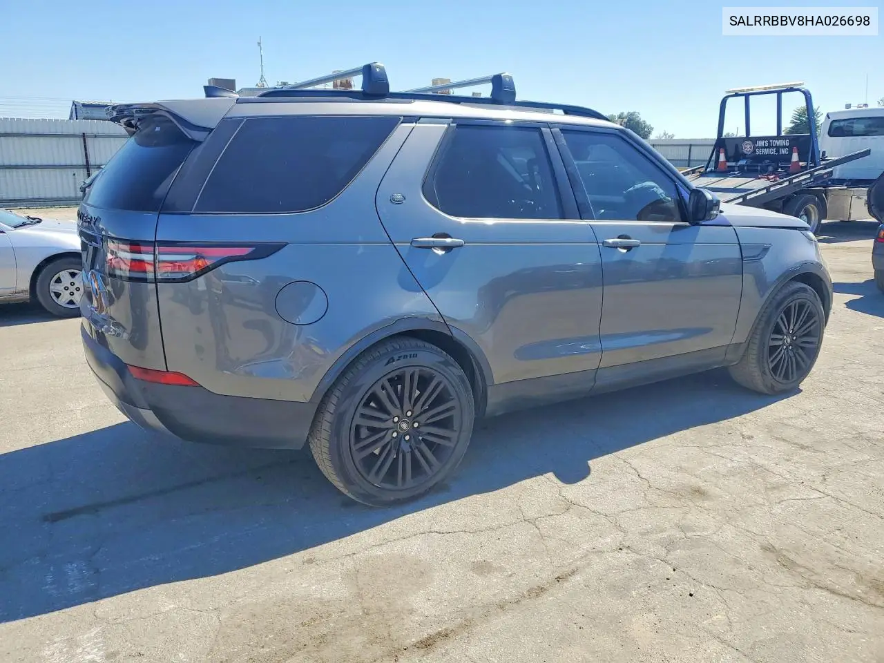 2017 Land Rover Discovery Hse VIN: SALRRBBV8HA026698 Lot: 58398256