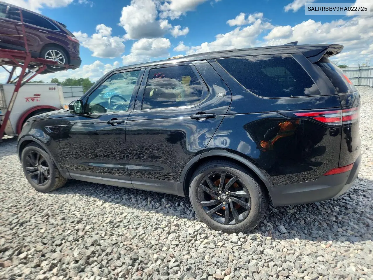 2017 Land Rover Discovery Hse VIN: SALRRBBV9HA022725 Lot: 58528236