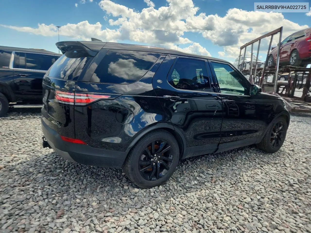 2017 Land Rover Discovery Hse VIN: SALRRBBV9HA022725 Lot: 58528236