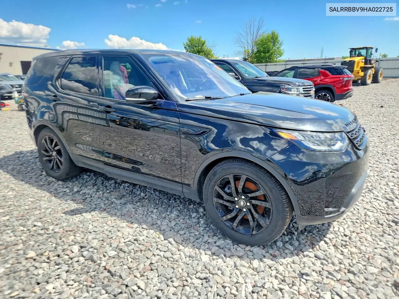 2017 Land Rover Discovery Hse VIN: SALRRBBV9HA022725 Lot: 58528236