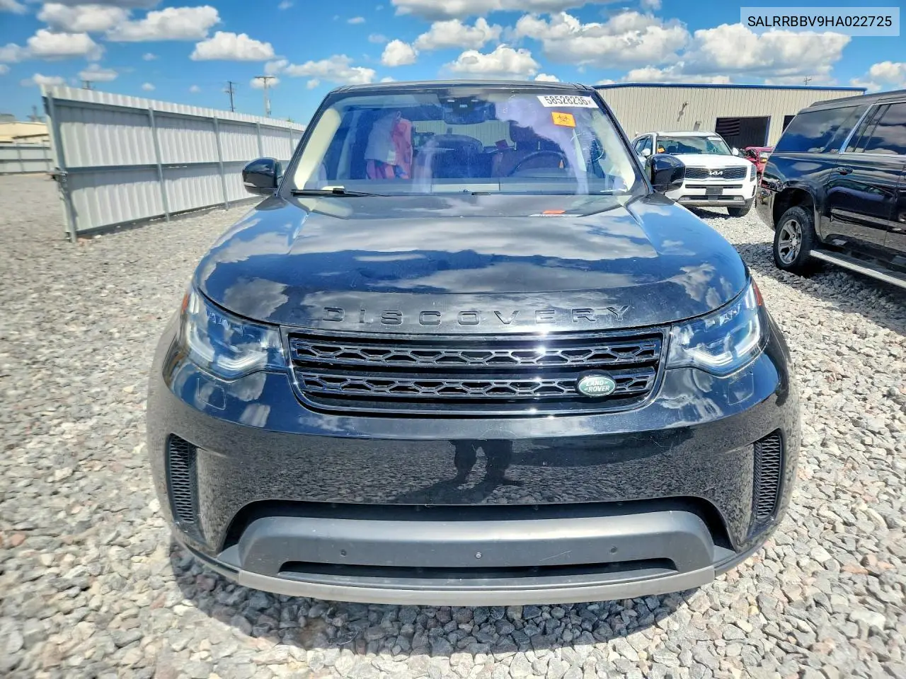 2017 Land Rover Discovery Hse VIN: SALRRBBV9HA022725 Lot: 58528236