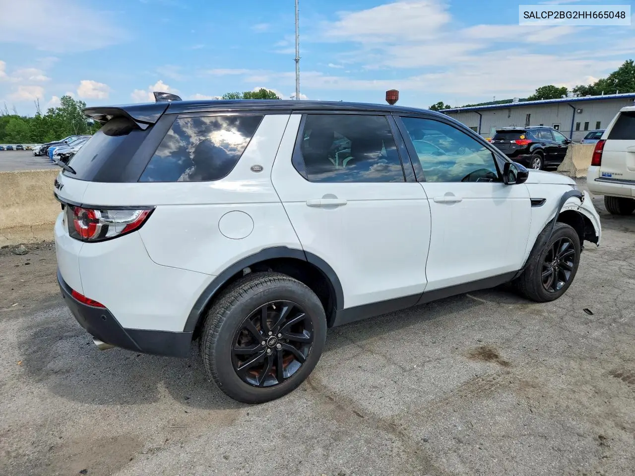 2017 Land Rover Discovery Sport Se VIN: SALCP2BG2HH665048 Lot: 58956636