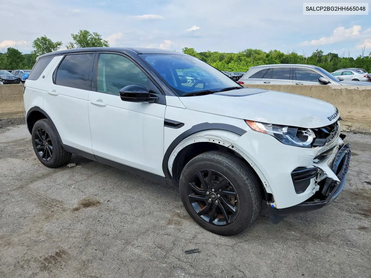 2017 Land Rover Discovery Sport Se VIN: SALCP2BG2HH665048 Lot: 58956636