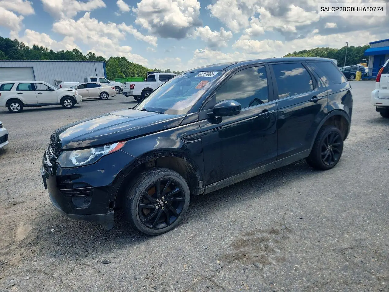 2017 Land Rover Discovery Sport Se VIN: SALCP2BG0HH650774 Lot: 60157066