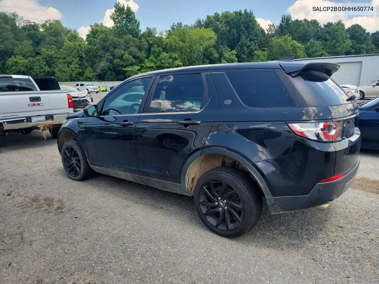 2017 Land Rover Discovery Sport Se VIN: SALCP2BG0HH650774 Lot: 60157066