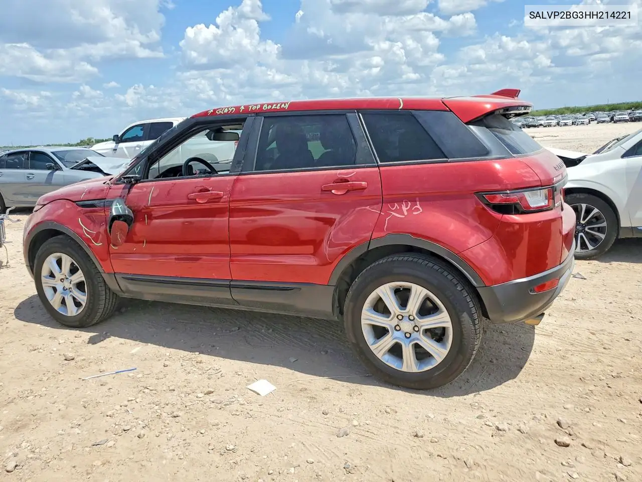 2017 Land Rover Range Rover Evoque Se VIN: SALVP2BG3HH214221 Lot: 97685545