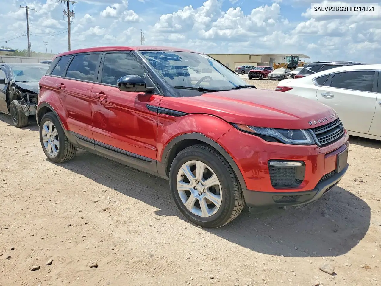 2017 Land Rover Range Rover Evoque Se VIN: SALVP2BG3HH214221 Lot: 97685545