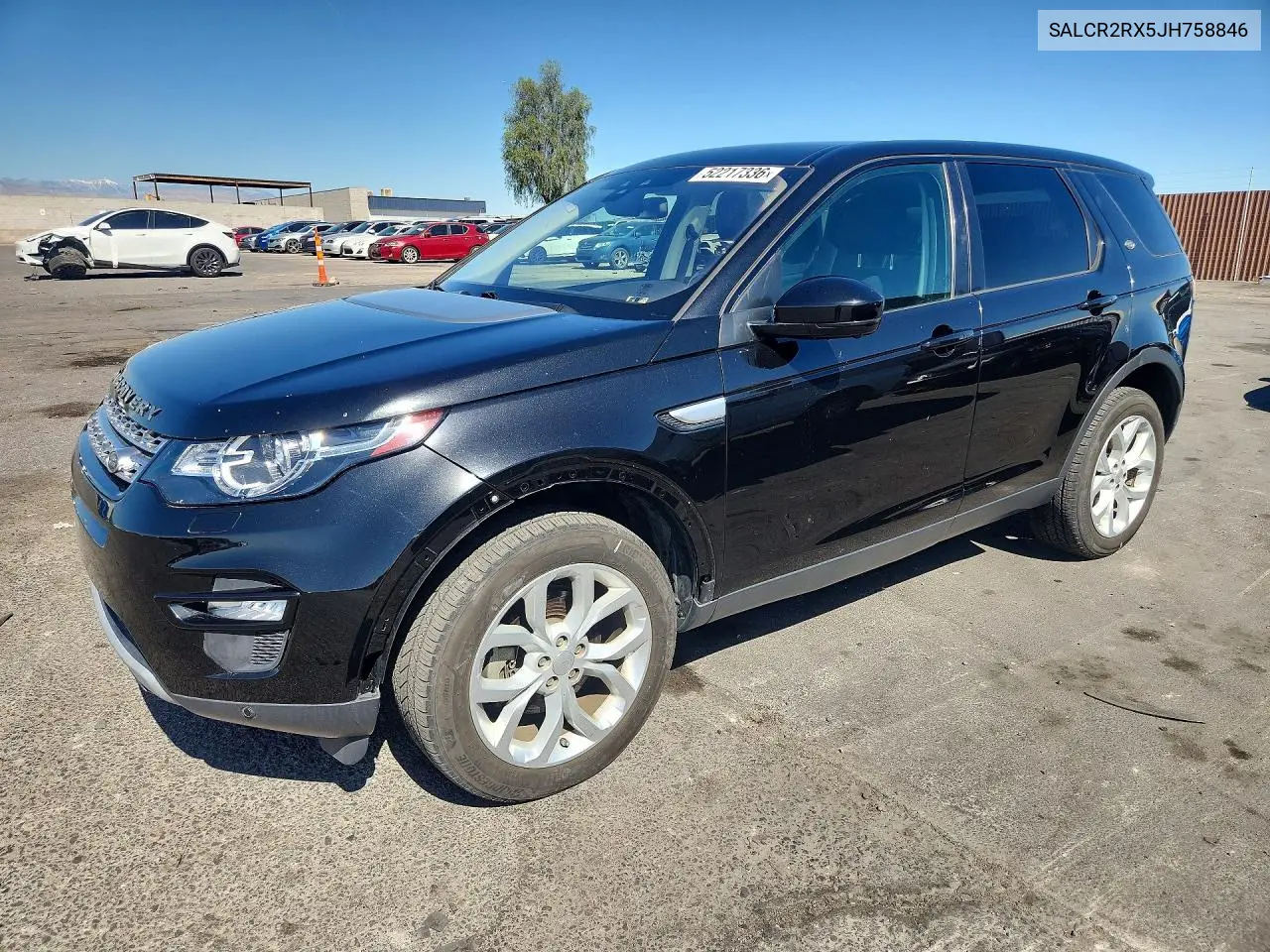 2018 Land Rover Discovery Sport Hse VIN: SALCR2RX5JH758846 Lot: 52217336