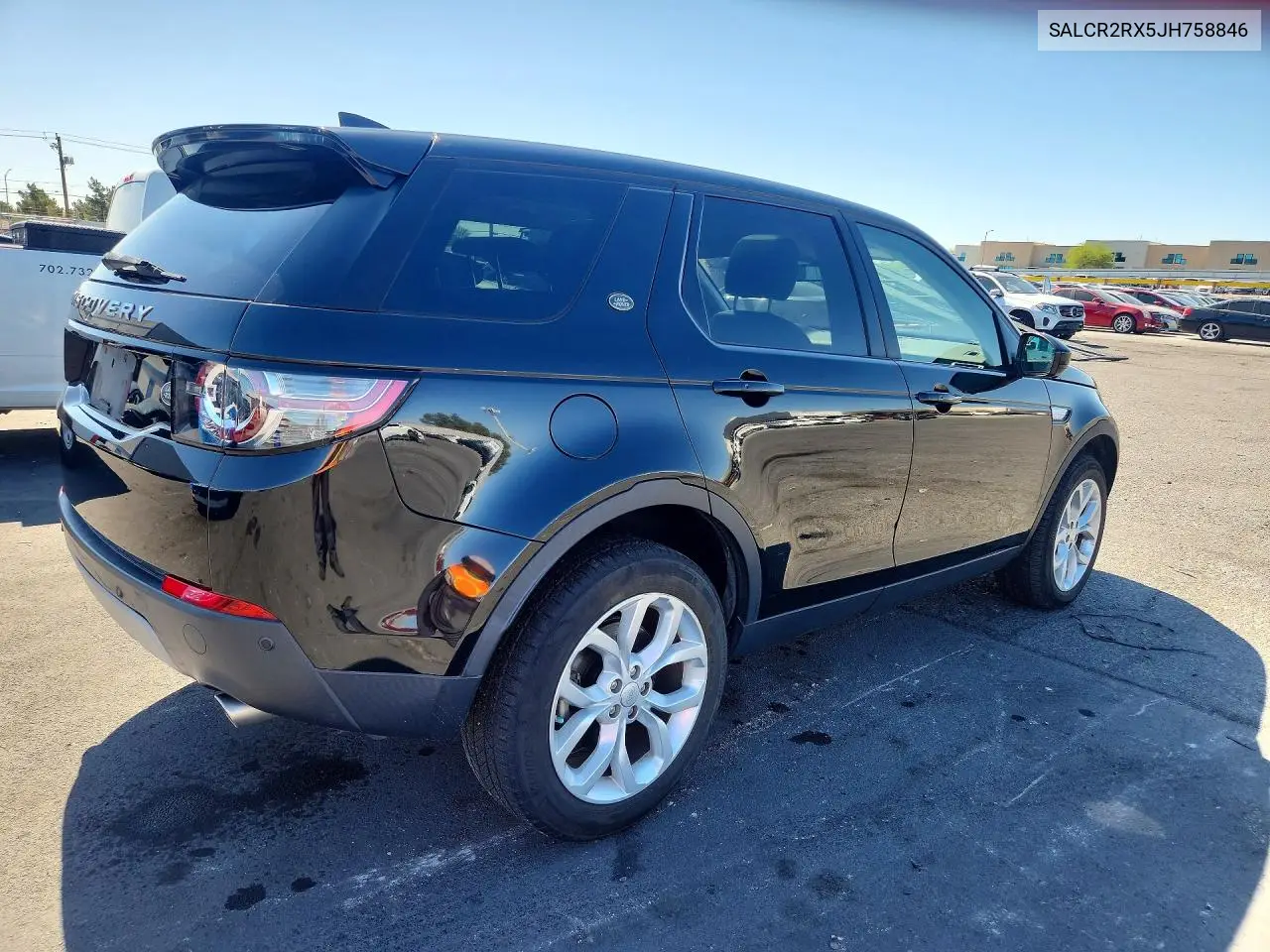 2018 Land Rover Discovery Sport Hse VIN: SALCR2RX5JH758846 Lot: 52217336