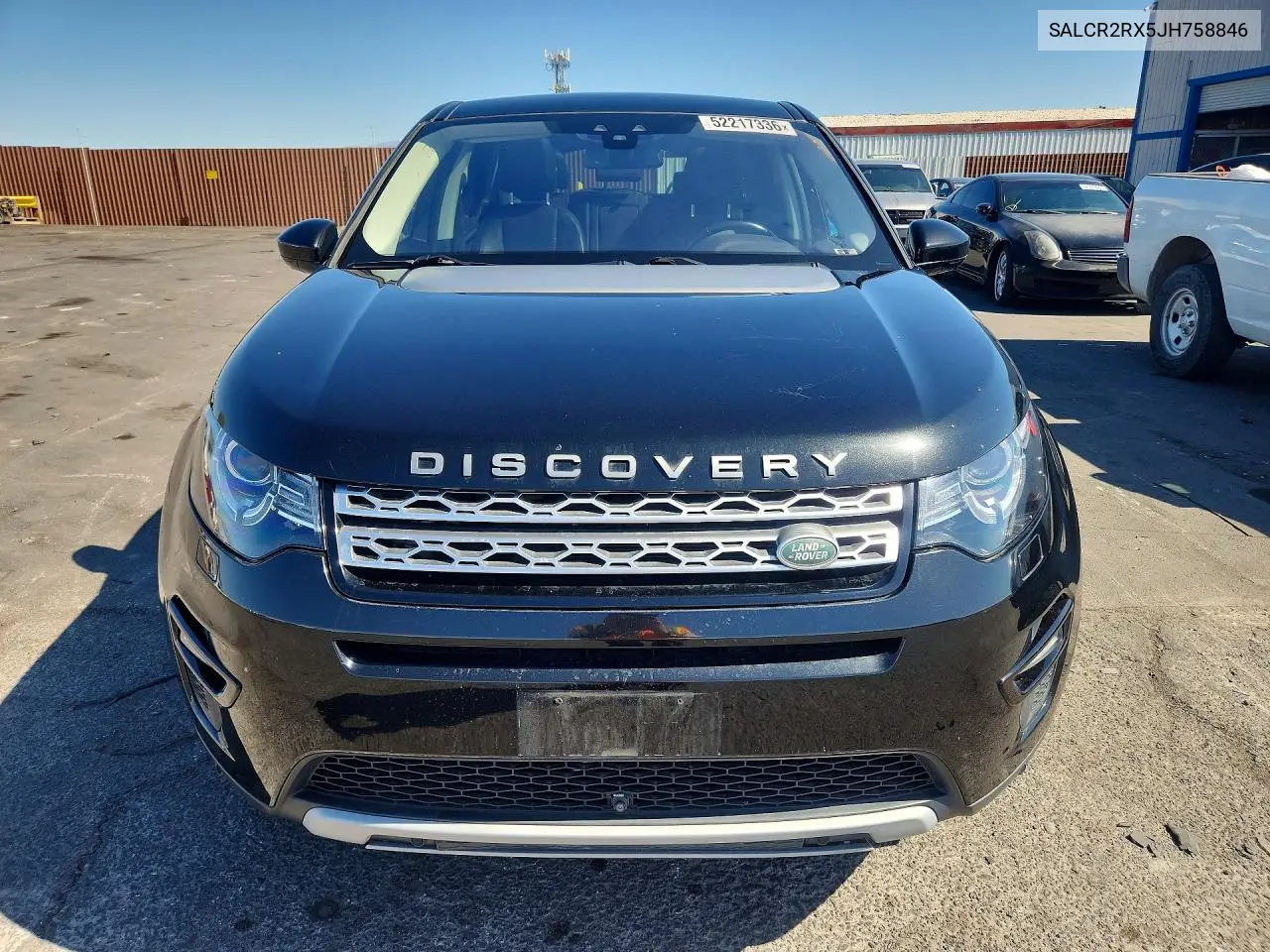 2018 Land Rover Discovery Sport Hse VIN: SALCR2RX5JH758846 Lot: 52217336