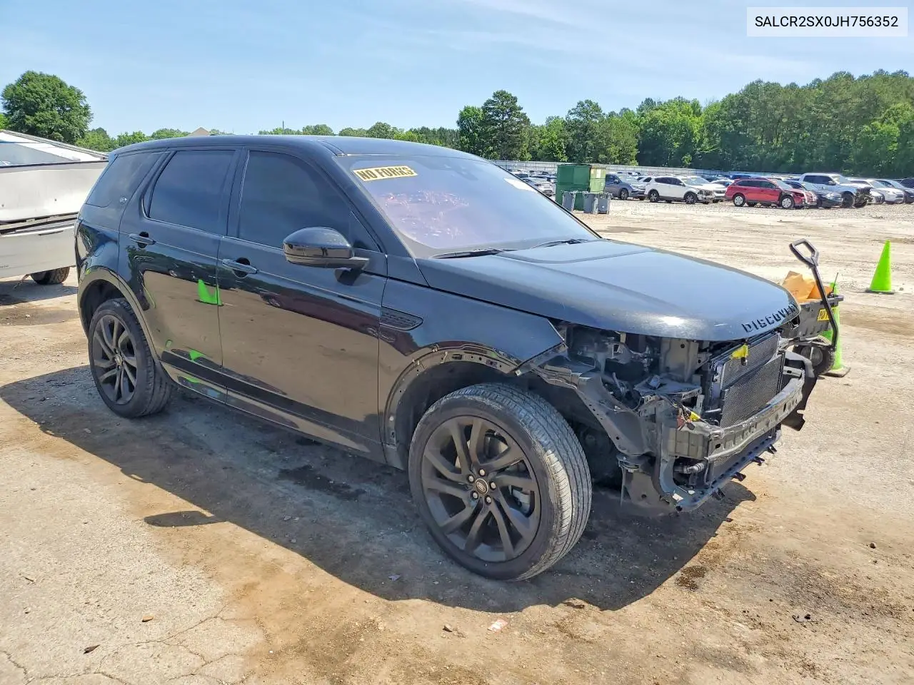 2018 Land Rover Discovery Sport Hse VIN: SALCR2SX0JH756352 Lot: 52494426