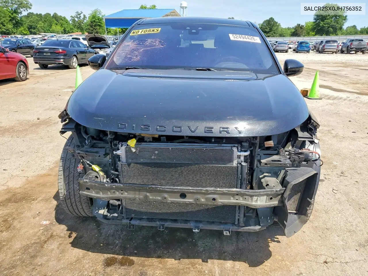2018 Land Rover Discovery Sport Hse VIN: SALCR2SX0JH756352 Lot: 52494426