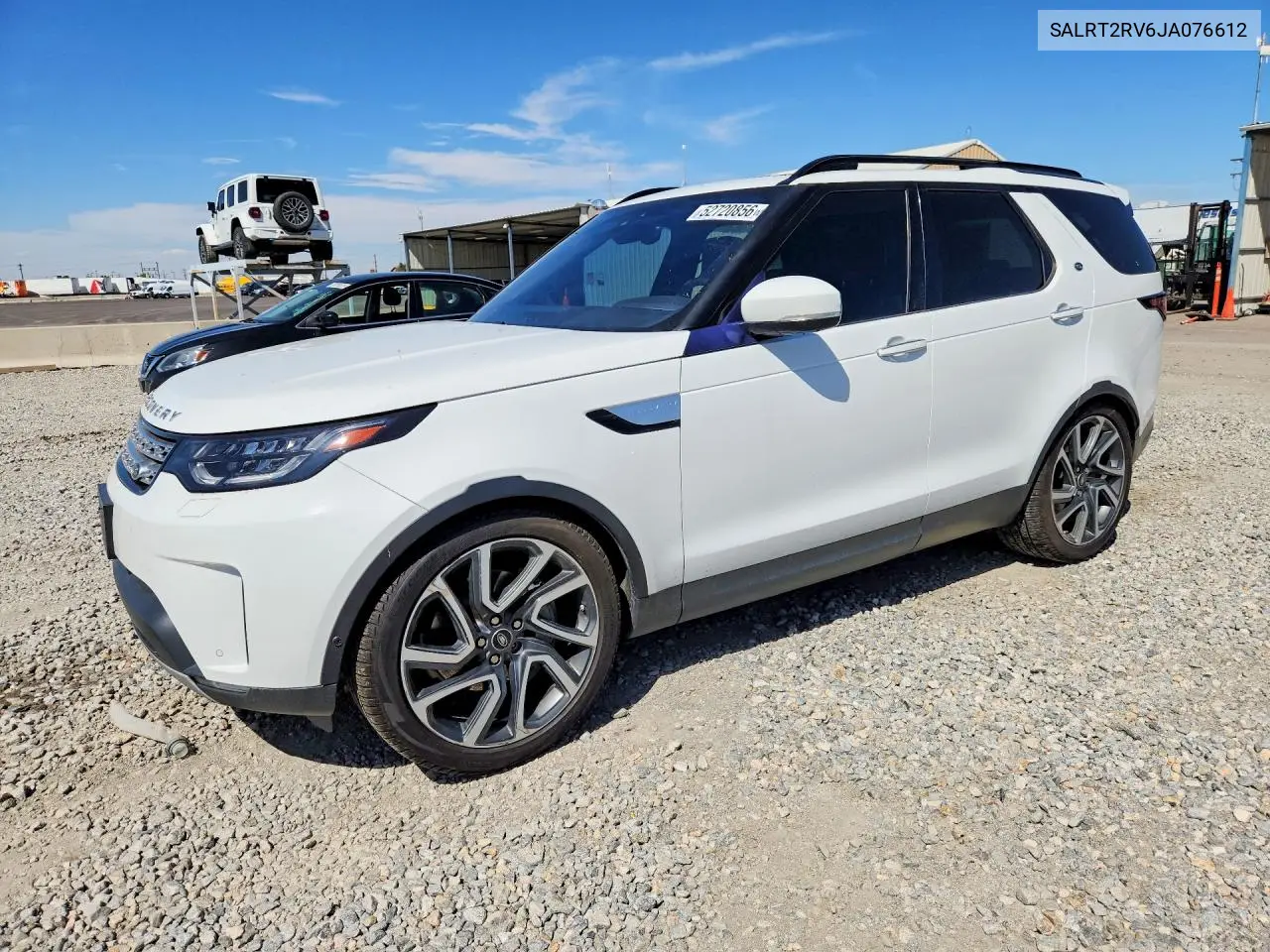 2018 Land Rover Discovery Hse Luxury VIN: SALRT2RV6JA076612 Lot: 52720856