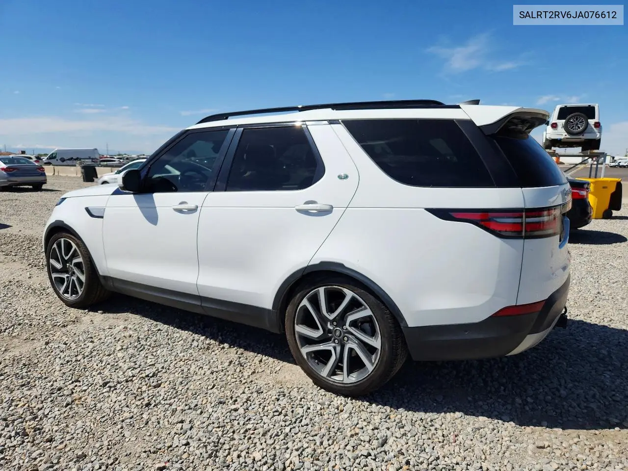 2018 Land Rover Discovery Hse Luxury VIN: SALRT2RV6JA076612 Lot: 52720856