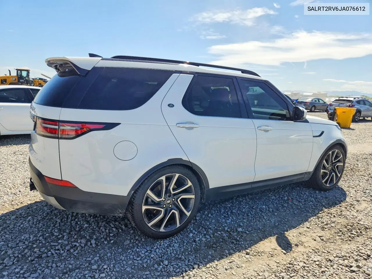 2018 Land Rover Discovery Hse Luxury VIN: SALRT2RV6JA076612 Lot: 52720856