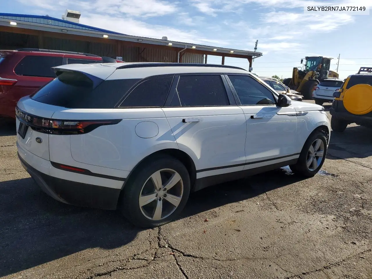 2018 Land Rover Range Rover Velar S VIN: SALYB2RN7JA772149 Lot: 53201486