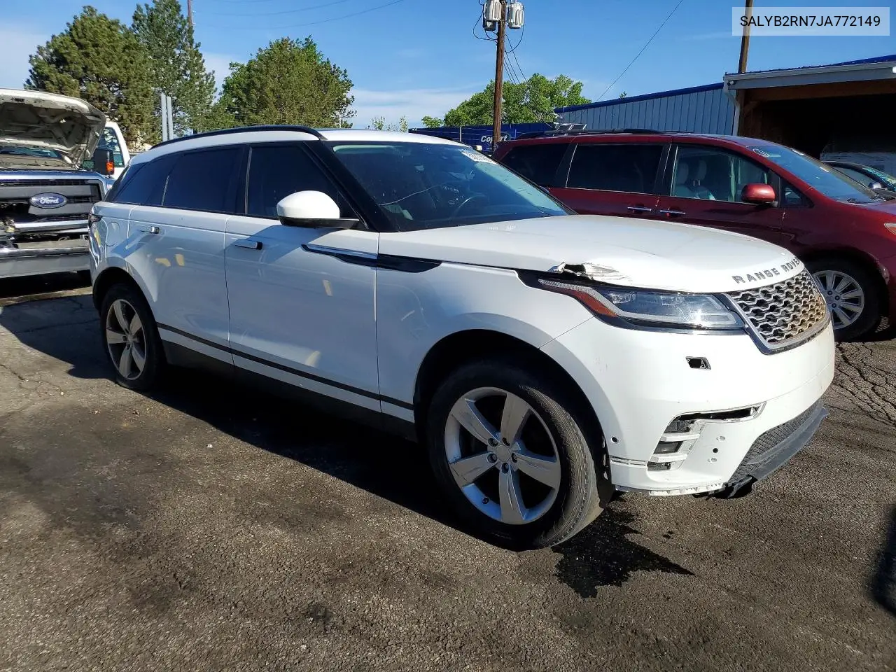 2018 Land Rover Range Rover Velar S VIN: SALYB2RN7JA772149 Lot: 53201486