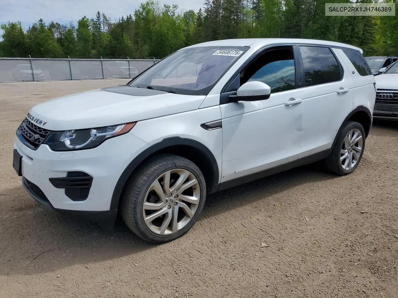 2018 Land Rover Discovery Sport Se VIN: SALCP2RX1JH746389 Lot: 54606176