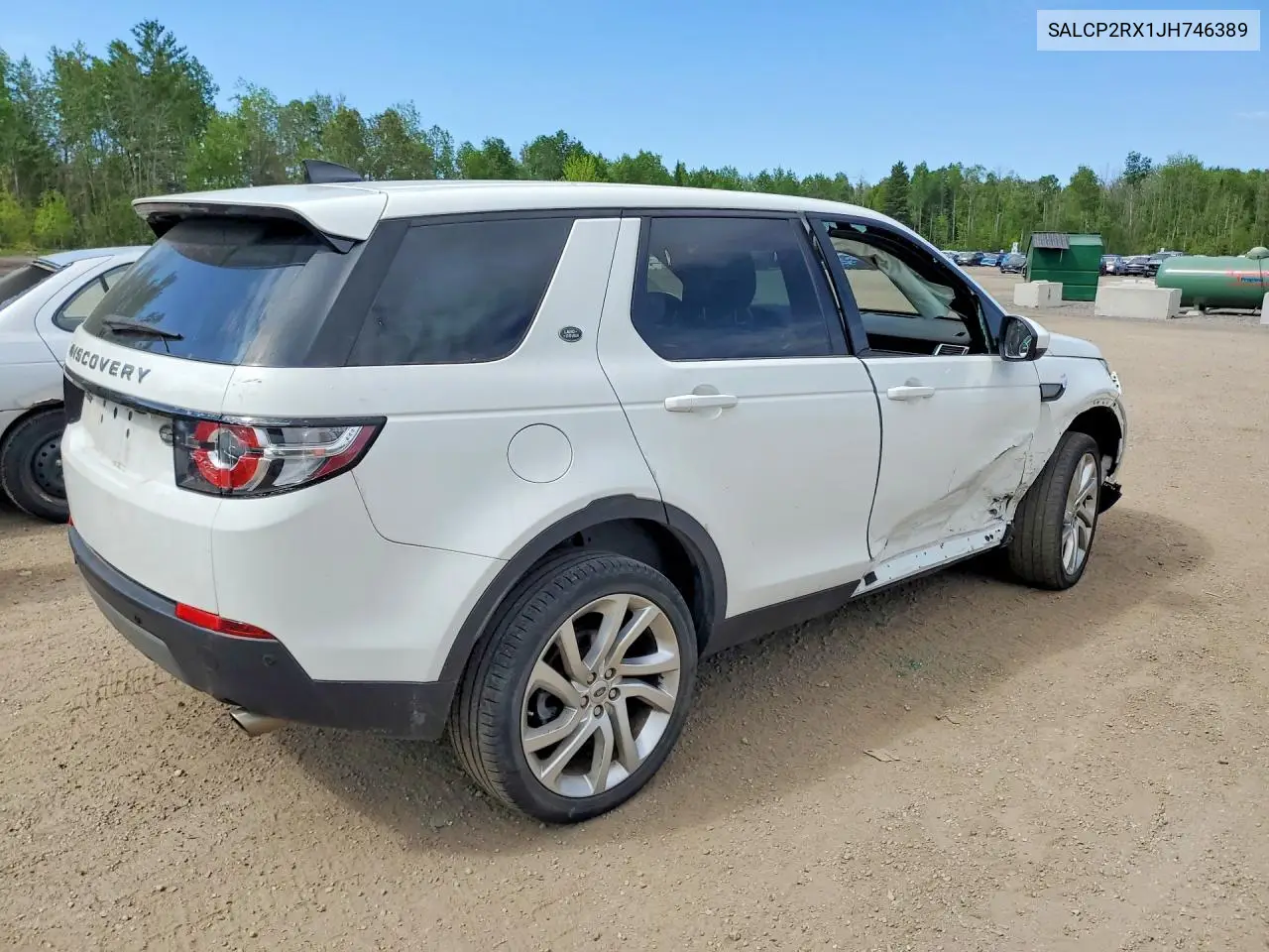 2018 Land Rover Discovery Sport Se VIN: SALCP2RX1JH746389 Lot: 54606176