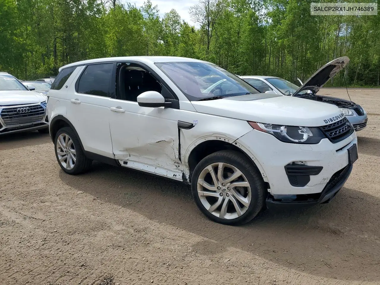 2018 Land Rover Discovery Sport Se VIN: SALCP2RX1JH746389 Lot: 54606176