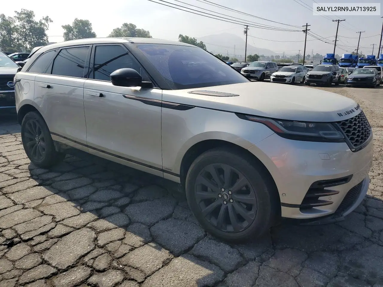 2018 Land Rover Range Rover Velar R-Dynamic Se VIN: SALYL2RN9JA713925 Lot: 55792386