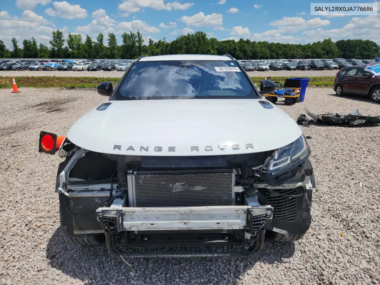 2018 Land Rover Range Rover Velar R-Dynamic Se VIN: SALYL2RX0JA776686 Lot: 56125016