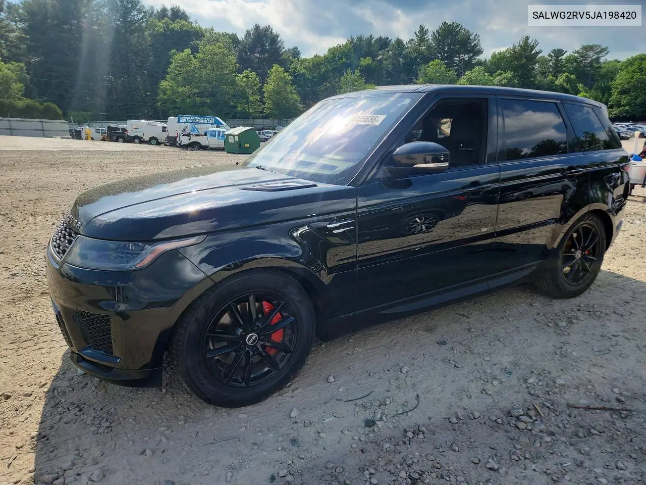 2018 Land Rover Range Rover Sport Se VIN: SALWG2RV5JA198420 Lot: 56405656