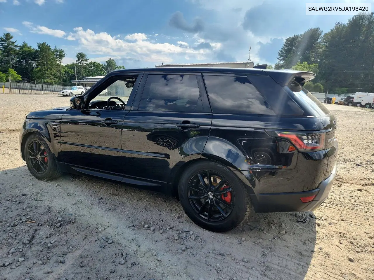 2018 Land Rover Range Rover Sport Se VIN: SALWG2RV5JA198420 Lot: 56405656
