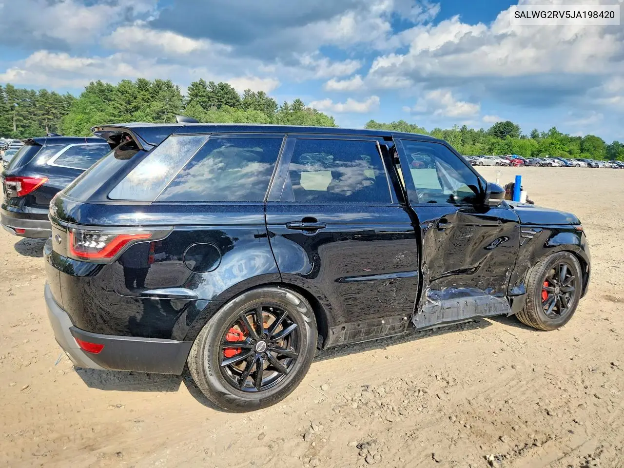 2018 Land Rover Range Rover Sport Se VIN: SALWG2RV5JA198420 Lot: 56405656