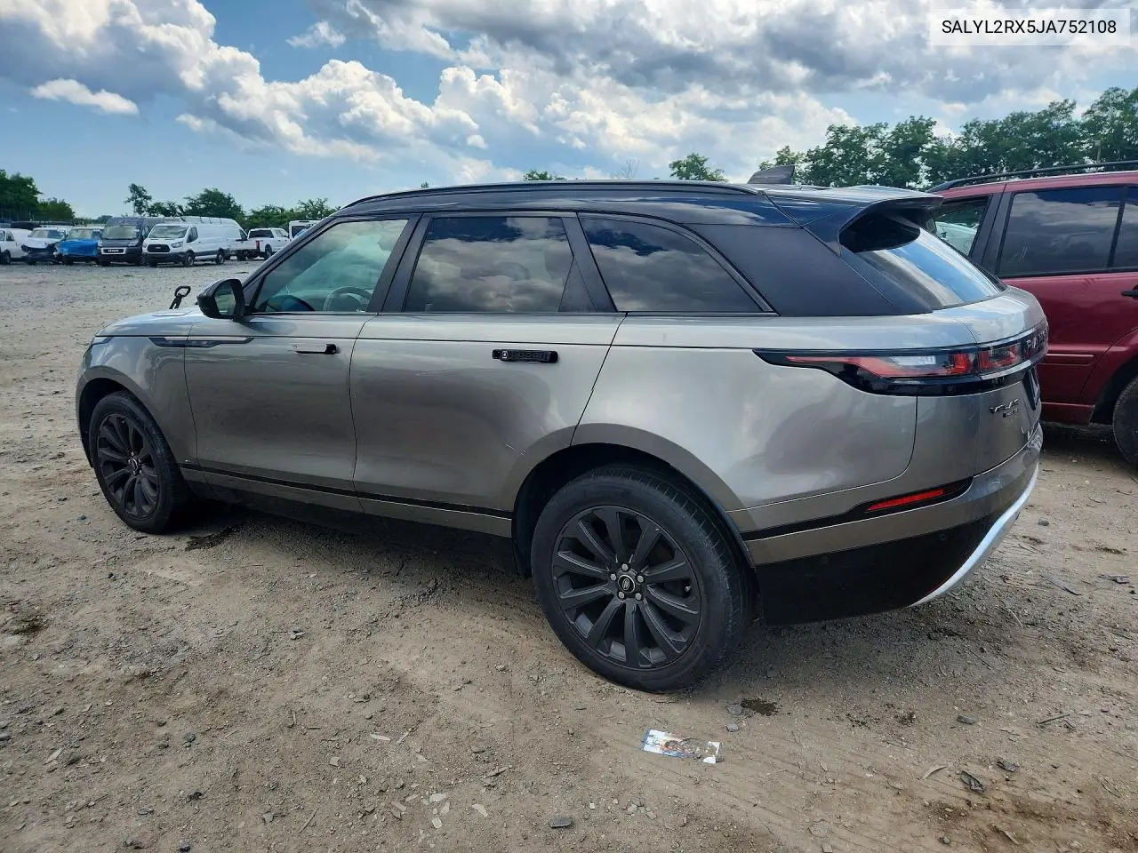 2018 Land Rover Range Rover Velar R-Dynamic Se VIN: SALYL2RX5JA752108 Lot: 57087756