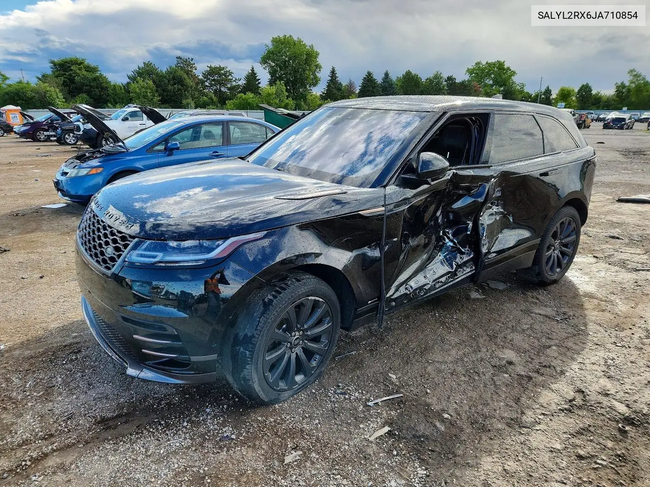 2018 Land Rover Range Rover Velar R-Dynamic Se VIN: SALYL2RX6JA710854 Lot: 57351286