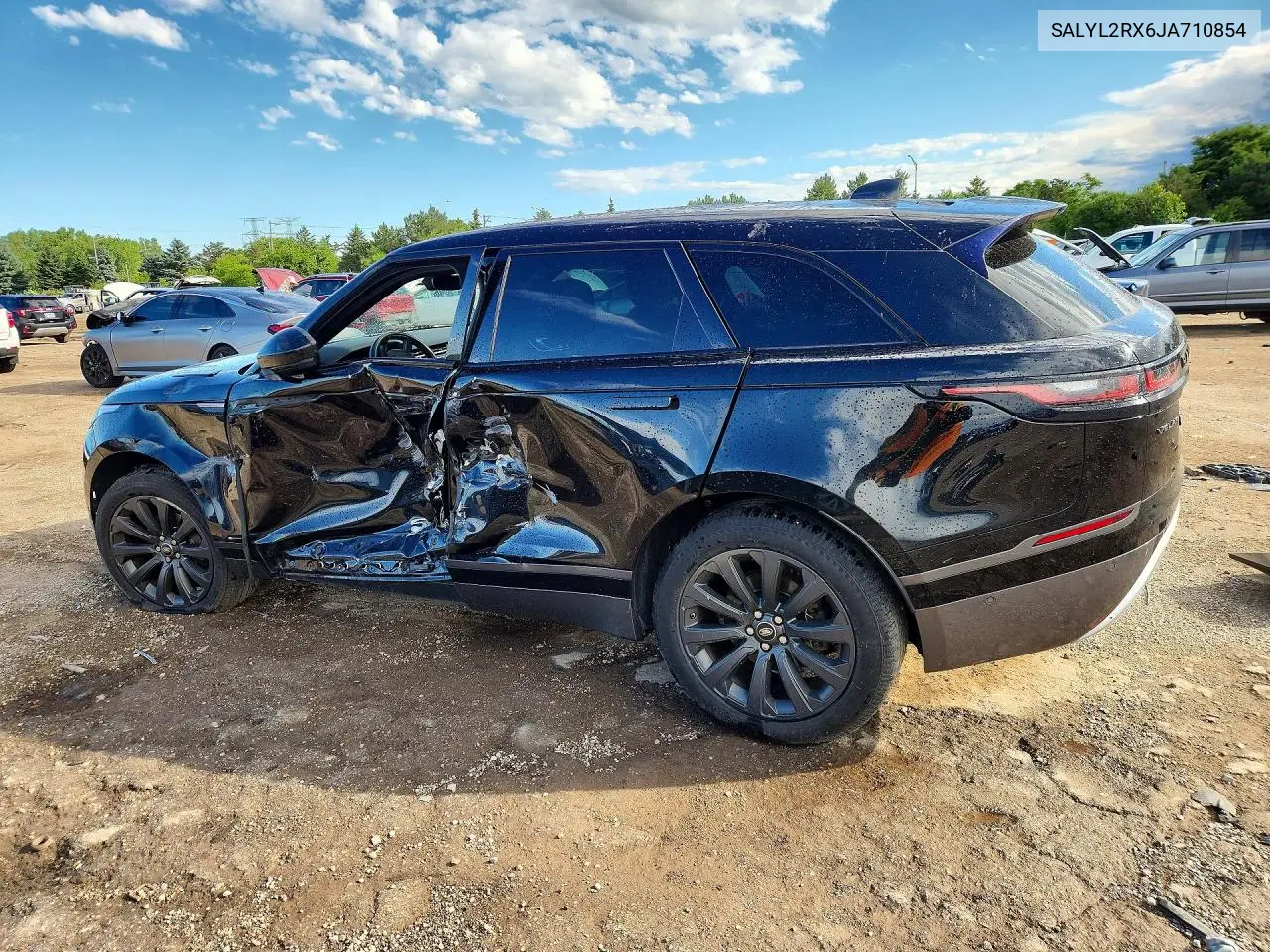 2018 Land Rover Range Rover Velar R-Dynamic Se VIN: SALYL2RX6JA710854 Lot: 57351286