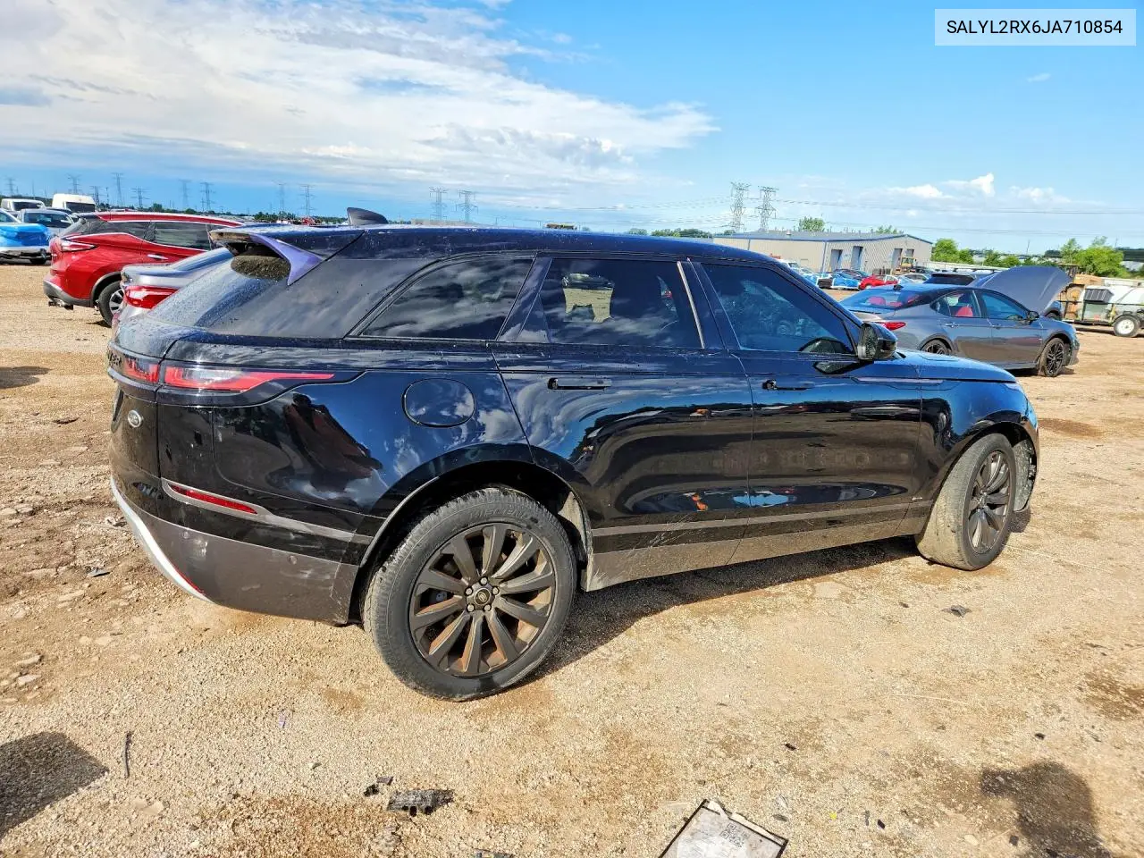 2018 Land Rover Range Rover Velar R-Dynamic Se VIN: SALYL2RX6JA710854 Lot: 57351286