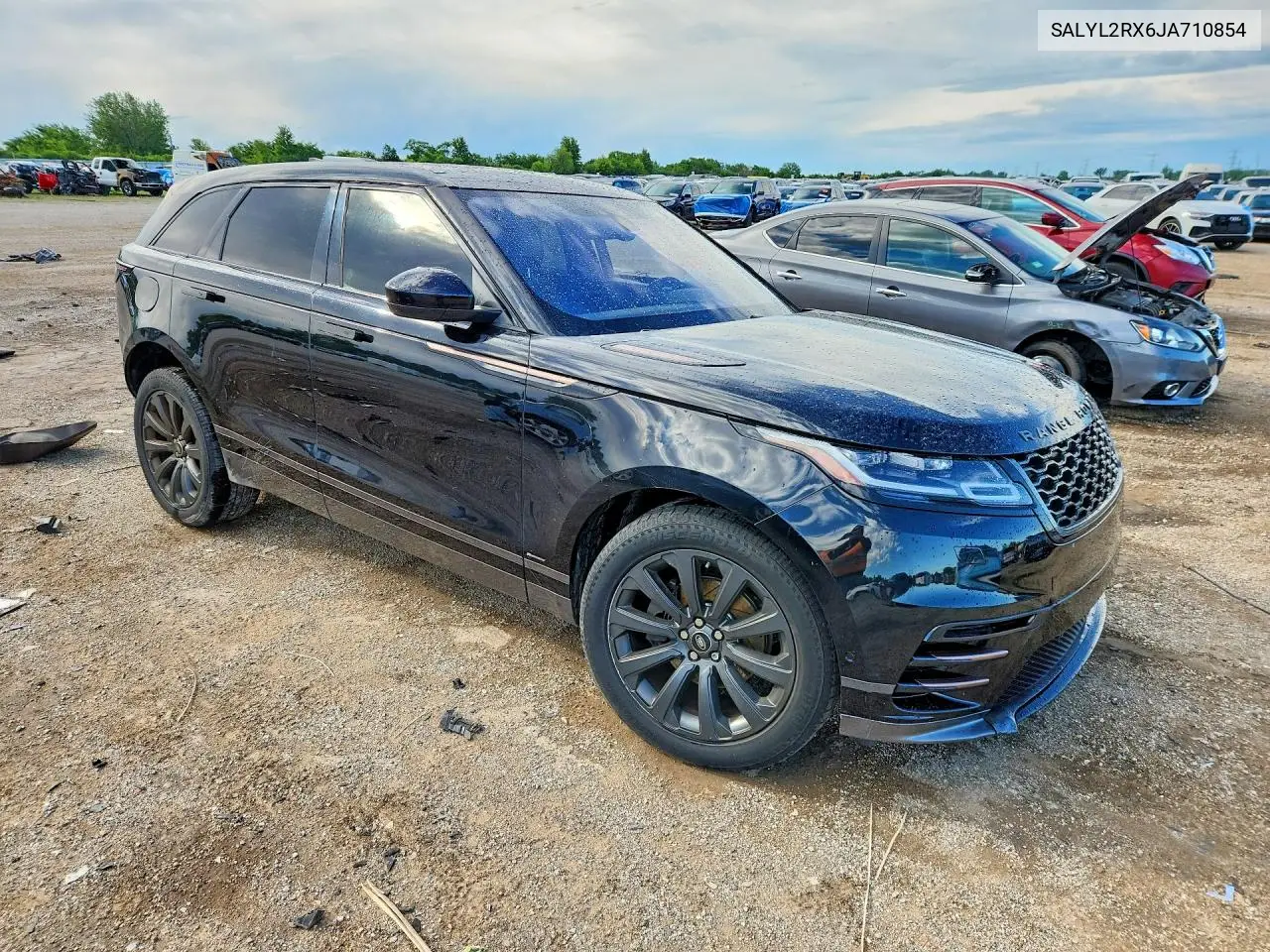 2018 Land Rover Range Rover Velar R-Dynamic Se VIN: SALYL2RX6JA710854 Lot: 57351286