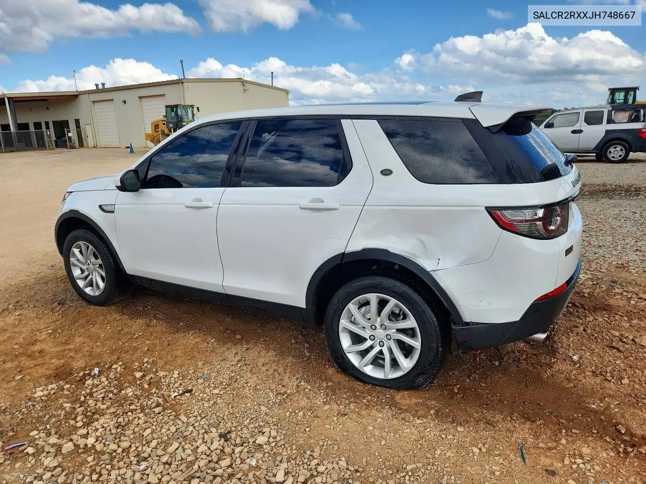 2018 Land Rover Discovery Sport Hse VIN: SALCR2RXXJH748667 Lot: 57821766