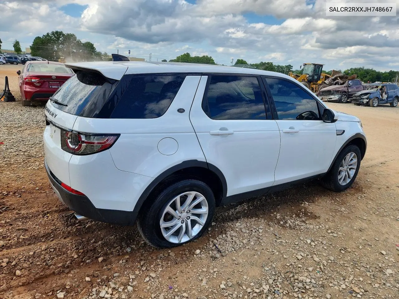 2018 Land Rover Discovery Sport Hse VIN: SALCR2RXXJH748667 Lot: 57821766