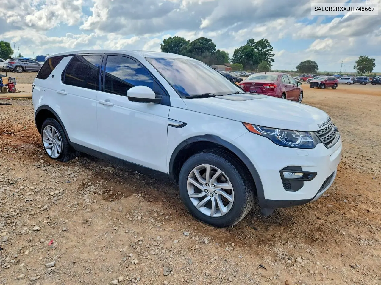 2018 Land Rover Discovery Sport Hse VIN: SALCR2RXXJH748667 Lot: 57821766