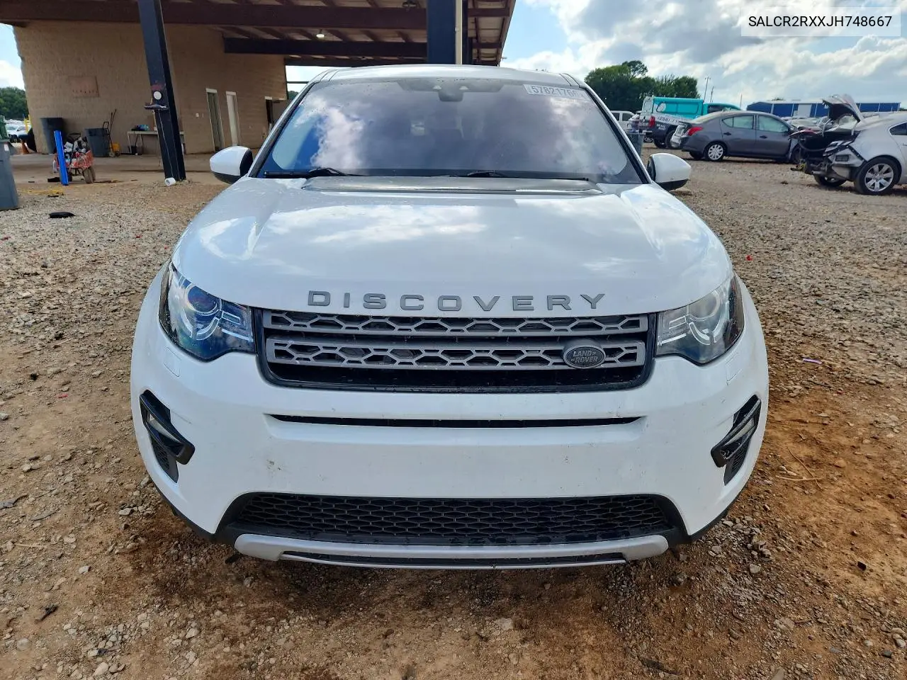 2018 Land Rover Discovery Sport Hse VIN: SALCR2RXXJH748667 Lot: 57821766