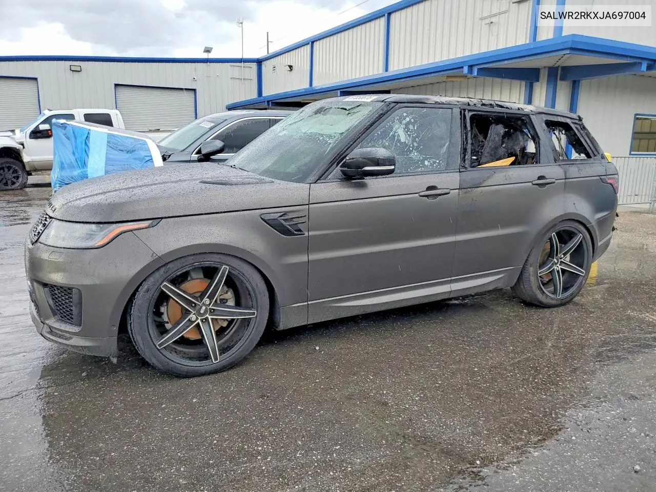 2018 Land Rover Range Rover Sport Hse VIN: SALWR2RKXJA697004 Lot: 57850876