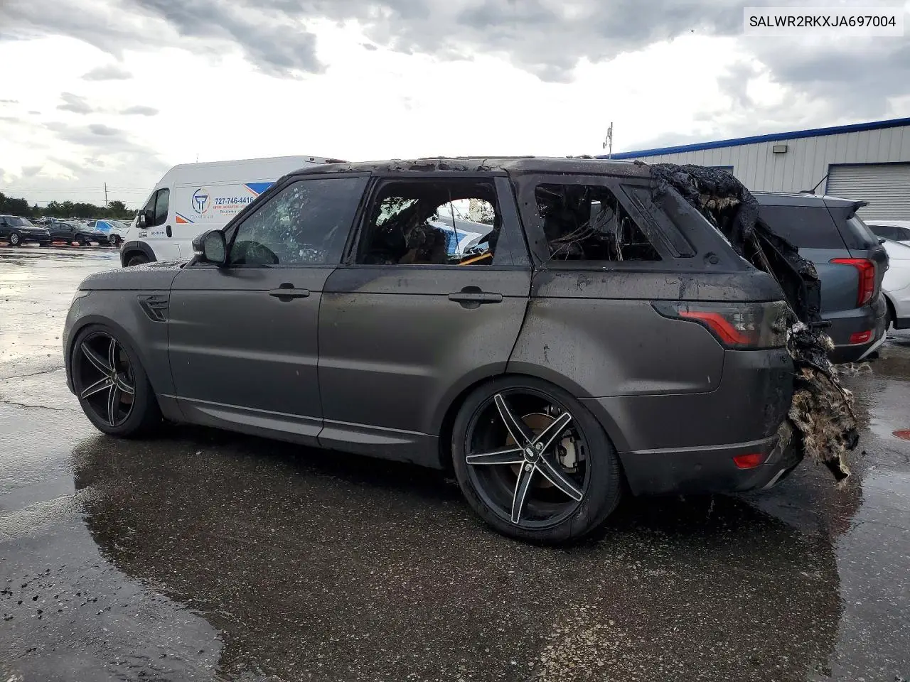 2018 Land Rover Range Rover Sport Hse VIN: SALWR2RKXJA697004 Lot: 57850876