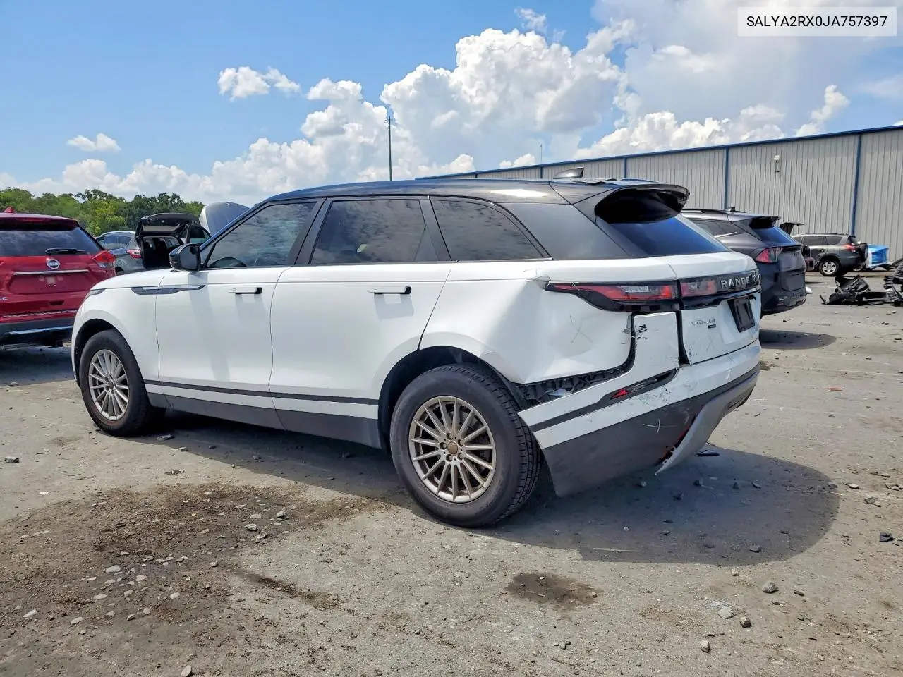 2018 Land Rover Range Rover Velar VIN: SALYA2RX0JA757397 Lot: 57859706