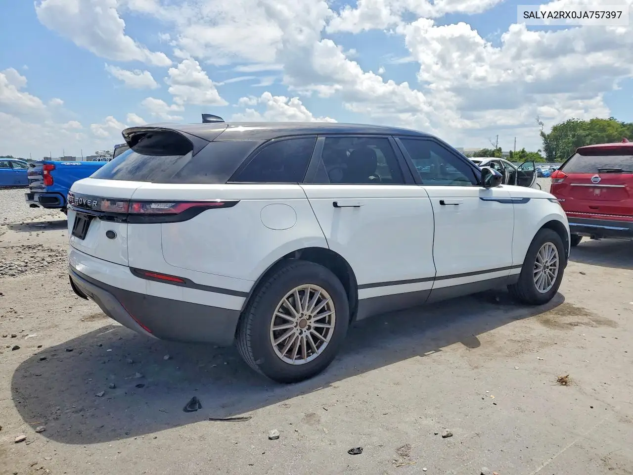 2018 Land Rover Range Rover Velar VIN: SALYA2RX0JA757397 Lot: 57859706