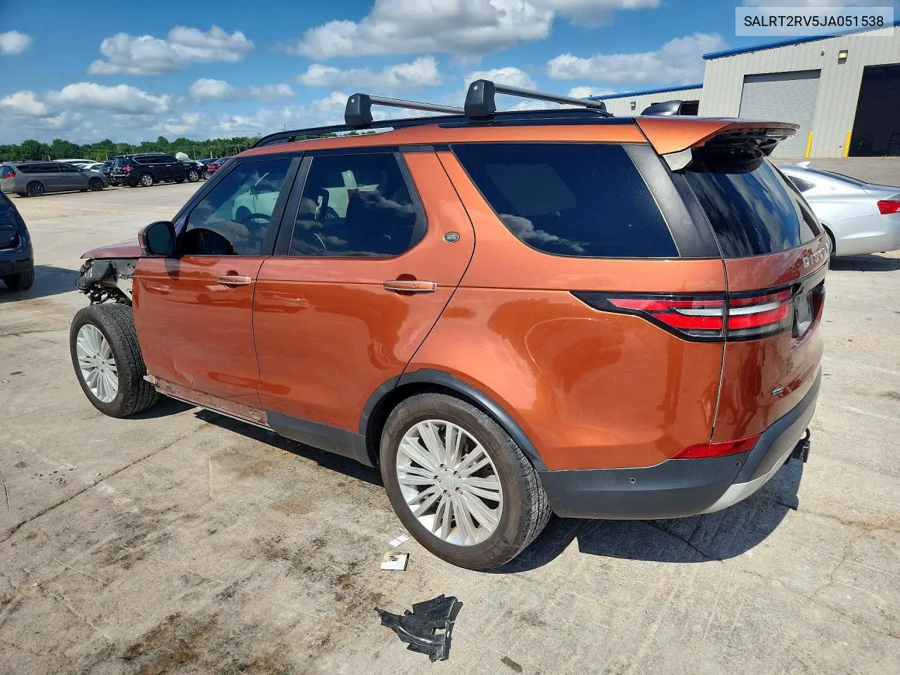 2018 Land Rover Discovery Hse Luxury VIN: SALRT2RV5JA051538 Lot: 58099816