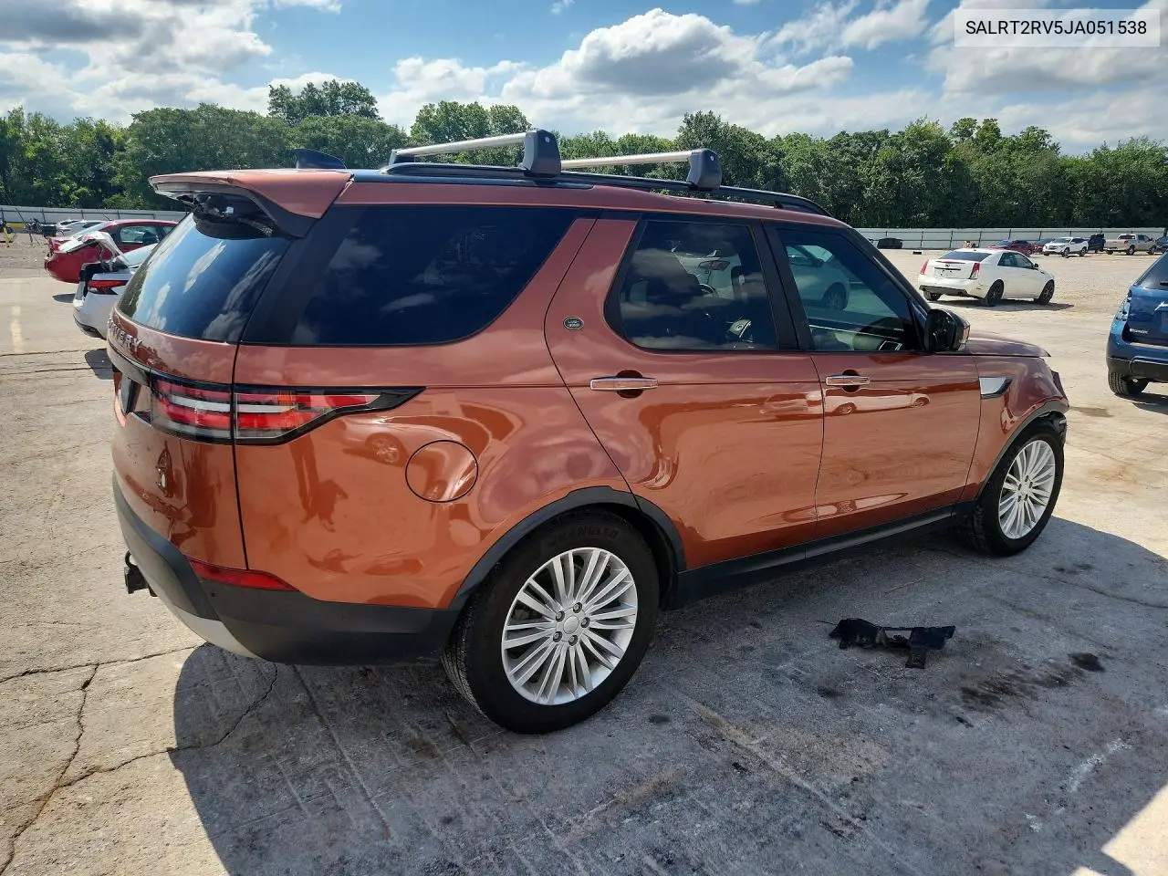 2018 Land Rover Discovery Hse Luxury VIN: SALRT2RV5JA051538 Lot: 58099816