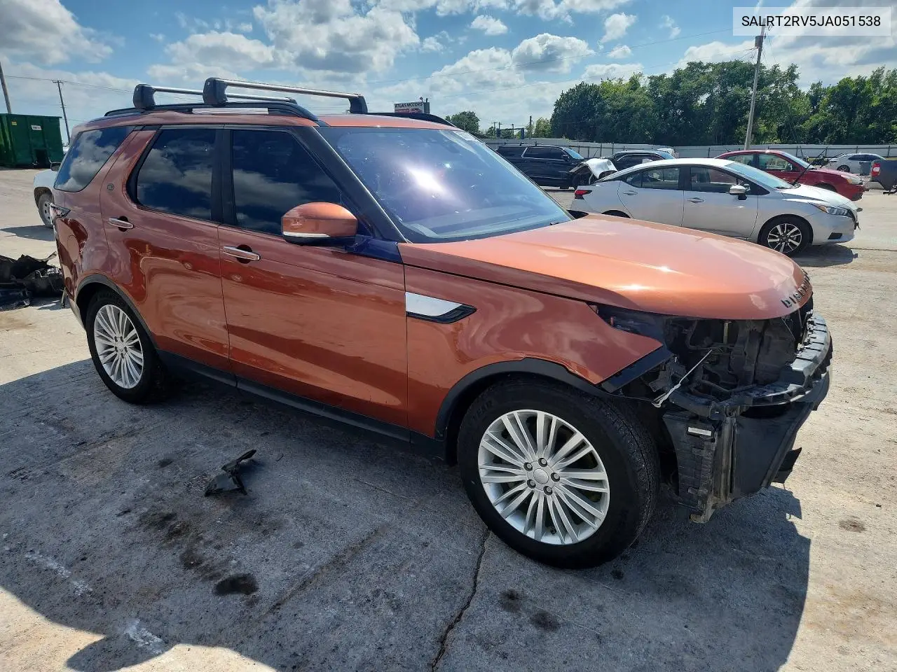 2018 Land Rover Discovery Hse Luxury VIN: SALRT2RV5JA051538 Lot: 58099816
