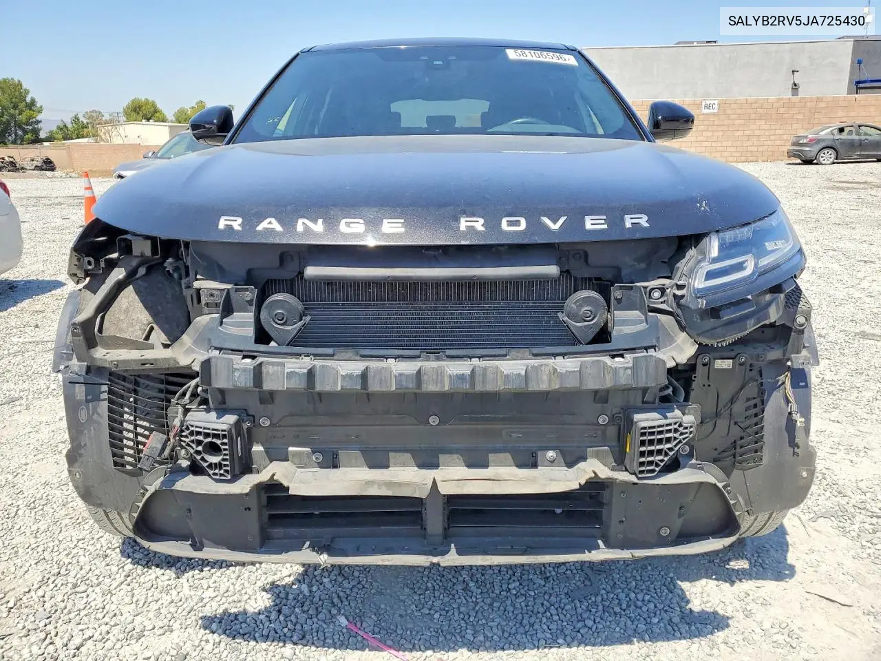 2018 Land Rover Range Rover Velar S VIN: SALYB2RV5JA725430 Lot: 58106596